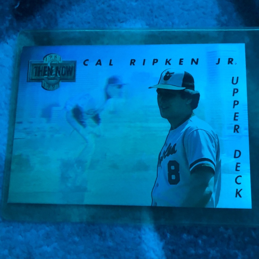 Cal Ripek Jr. 1992 Foil Card !!!RARE!!!